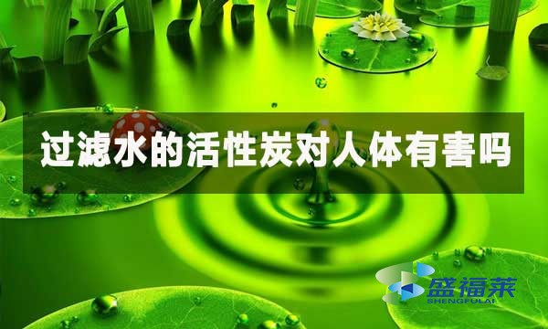 過濾水的活性炭對人體有害嗎？